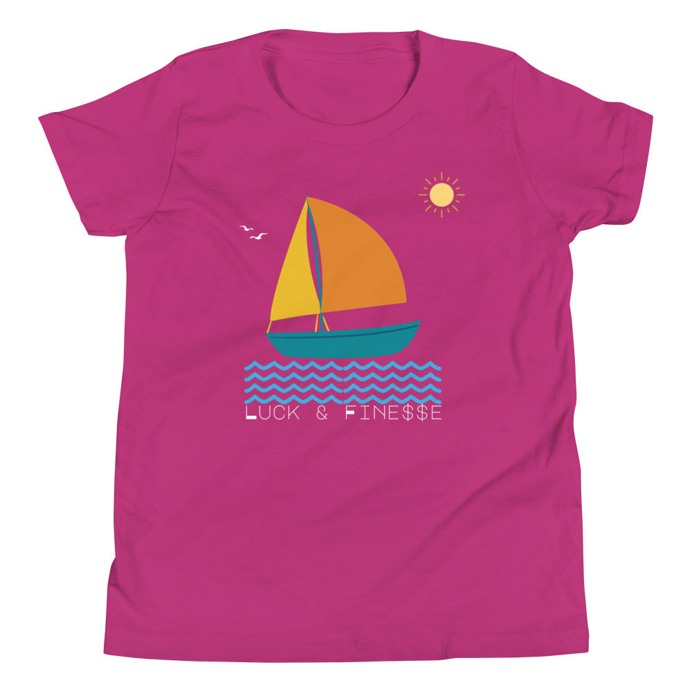 L&F Kids "Sailboat" Short Sleeve T-Shirt