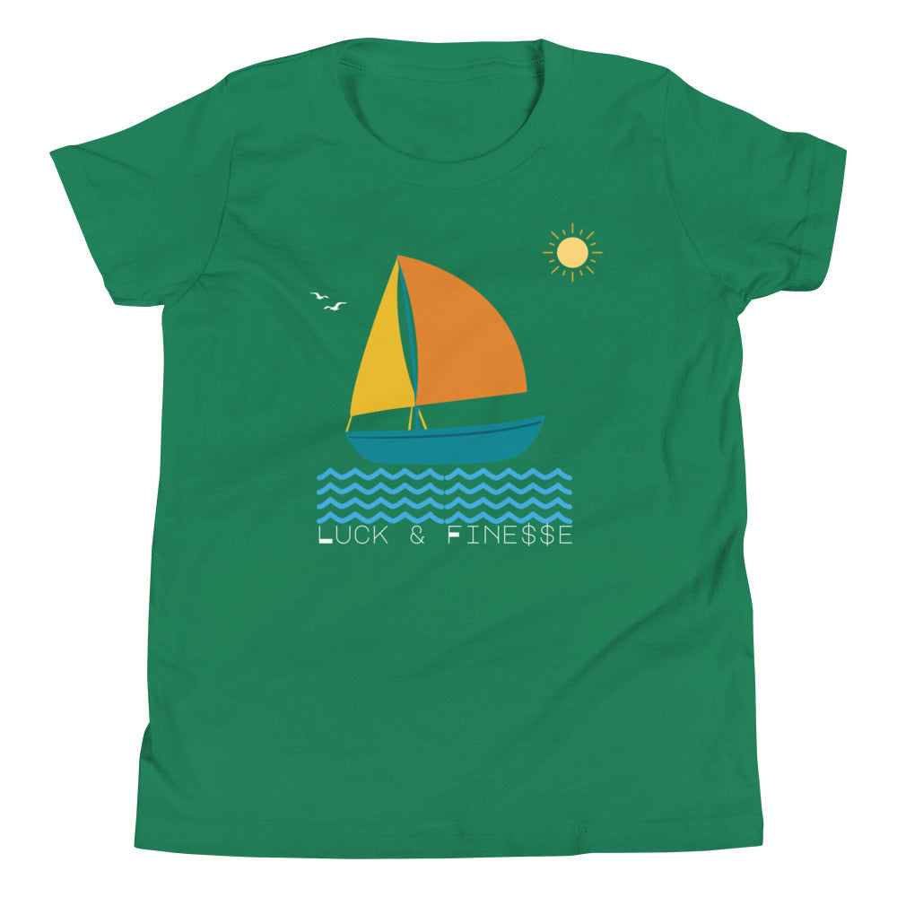 L&F Kids "Sailboat" Short Sleeve T-Shirt