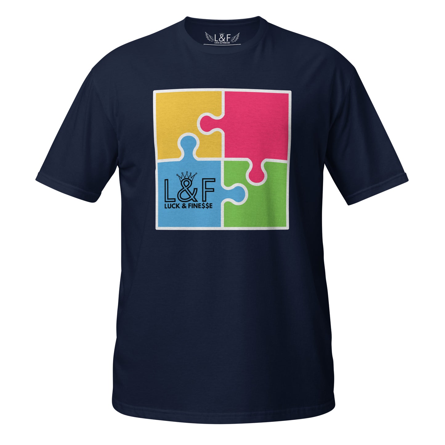 L&F Men's "Puzzle" Short-Sleeve T-Shirt