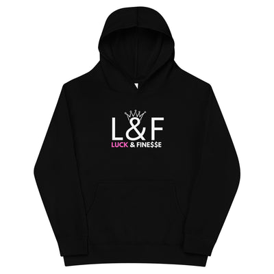 L&F Kid's "Pink Logo" Fleece Hoodie