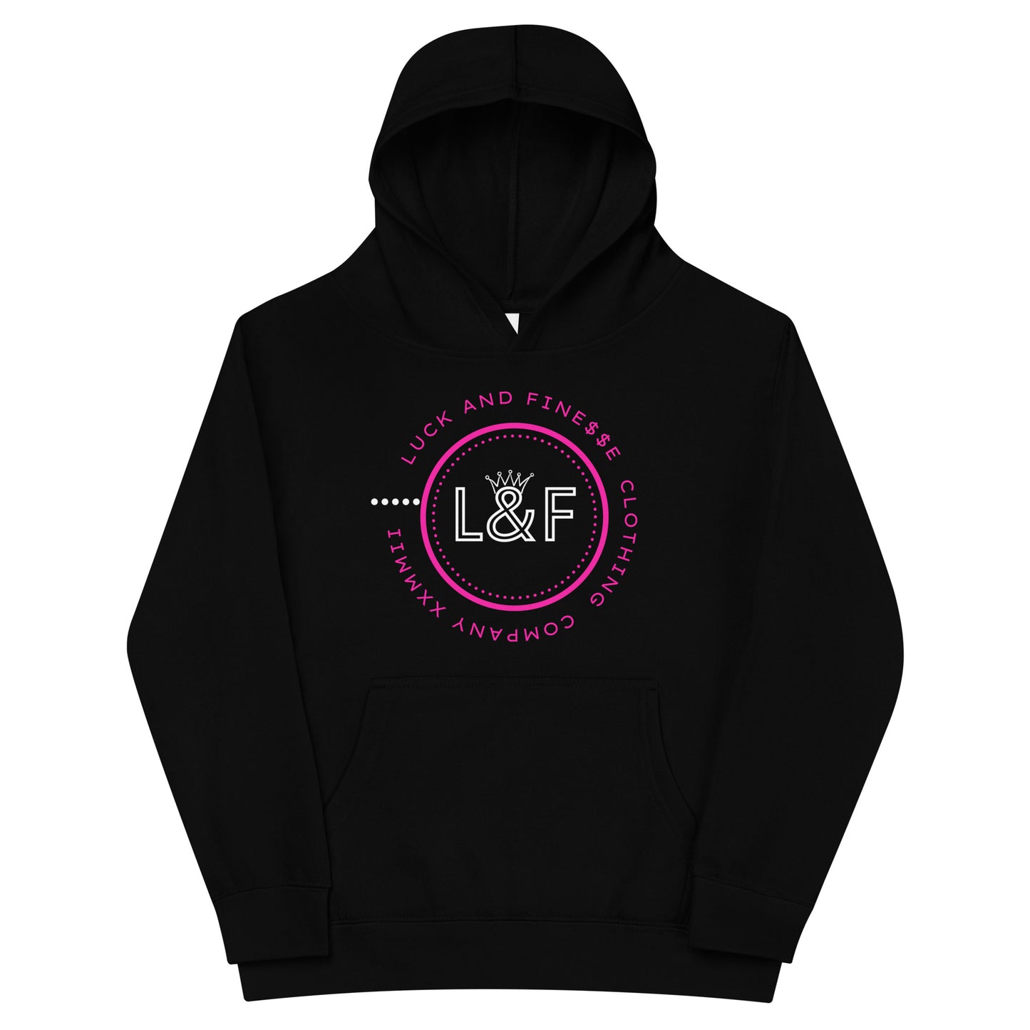 L&F Kids "Circle Logo" Fleece Hoodie