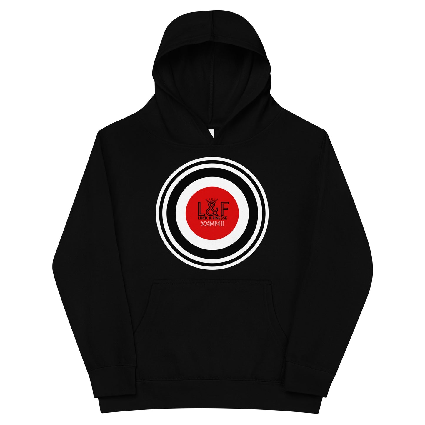 L&F Kids "Circle Logo" Fleece Hoodie