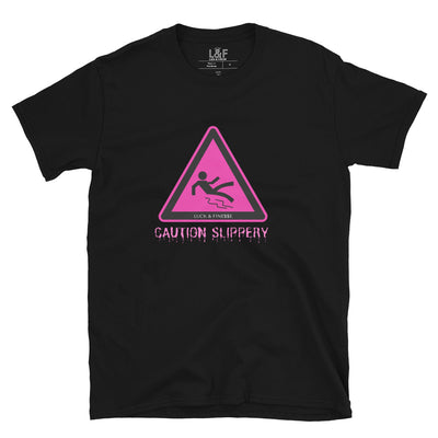 L&F Women's "Caution" Unisex T-Shirt