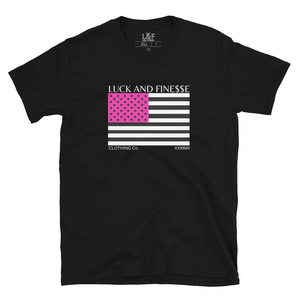 L&F Women's "Pink Flag" Unisex T-Shirt