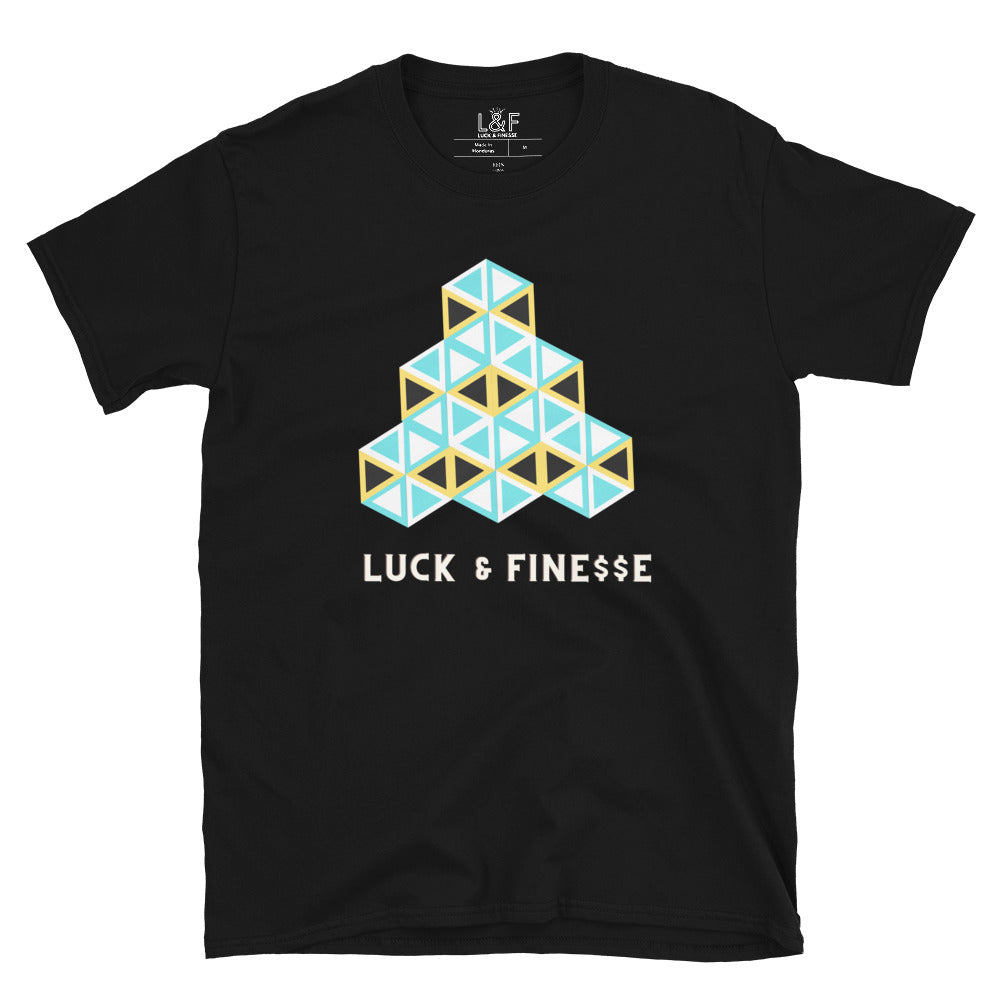 L&F Men's "3D Blocks" T-Shirt