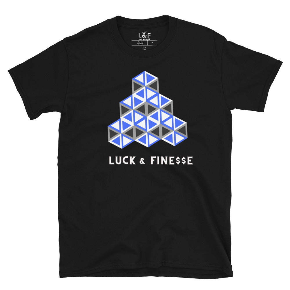 L&F Men's "3D Blocks" T-Shirt