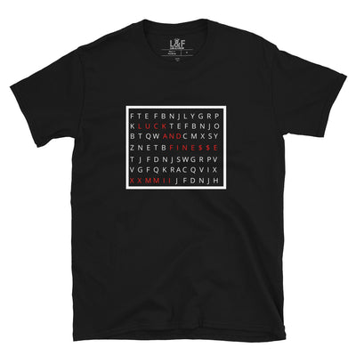 L&F Men's "Word Search" T-Shirt