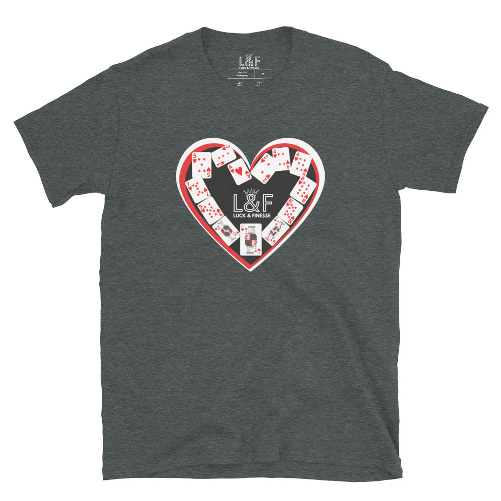 L&F Women's "Heart Suit" Unisex T-Shirt