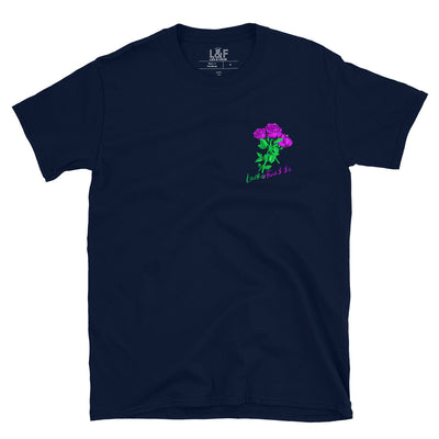 L&F Women's "Purple Roses" Unisex T-Shirt