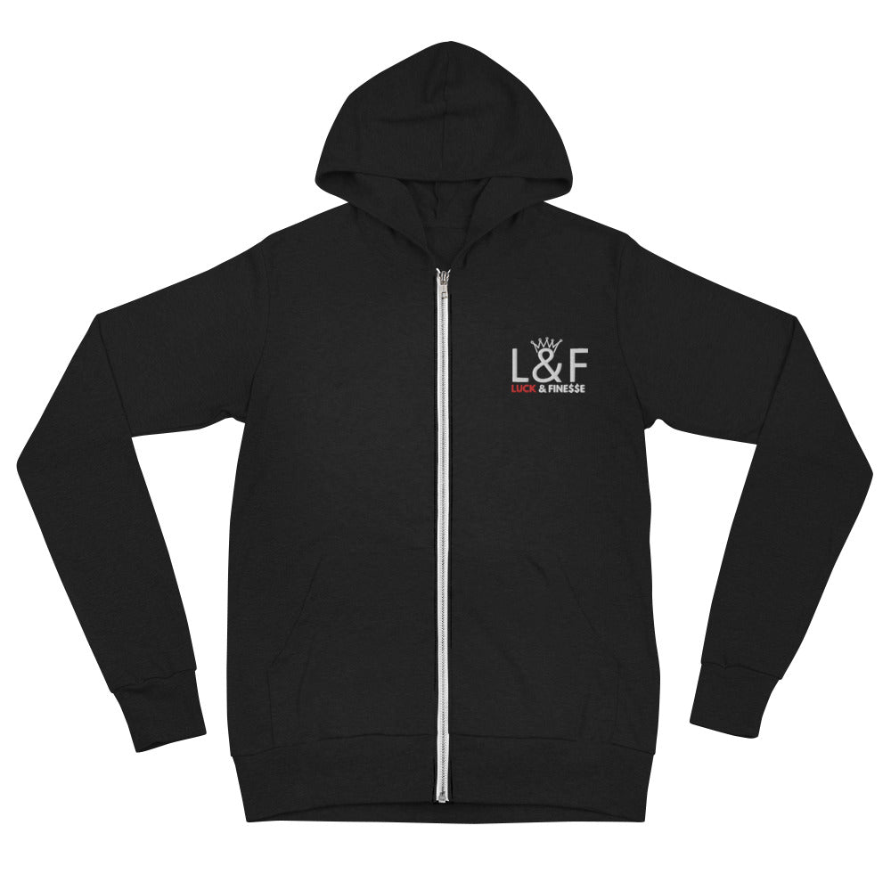 L&F Men's "Embroidered Logo" Zip Hoodie