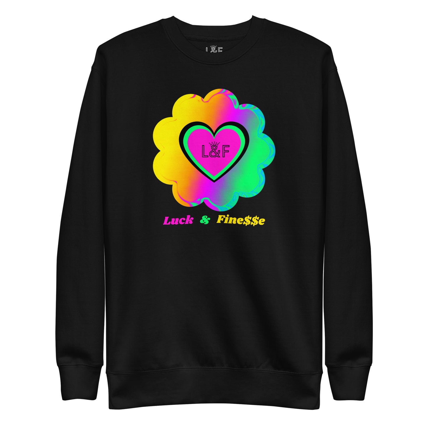 L&F Women's "Cool Heart" Unisex Premium Sweatshirt