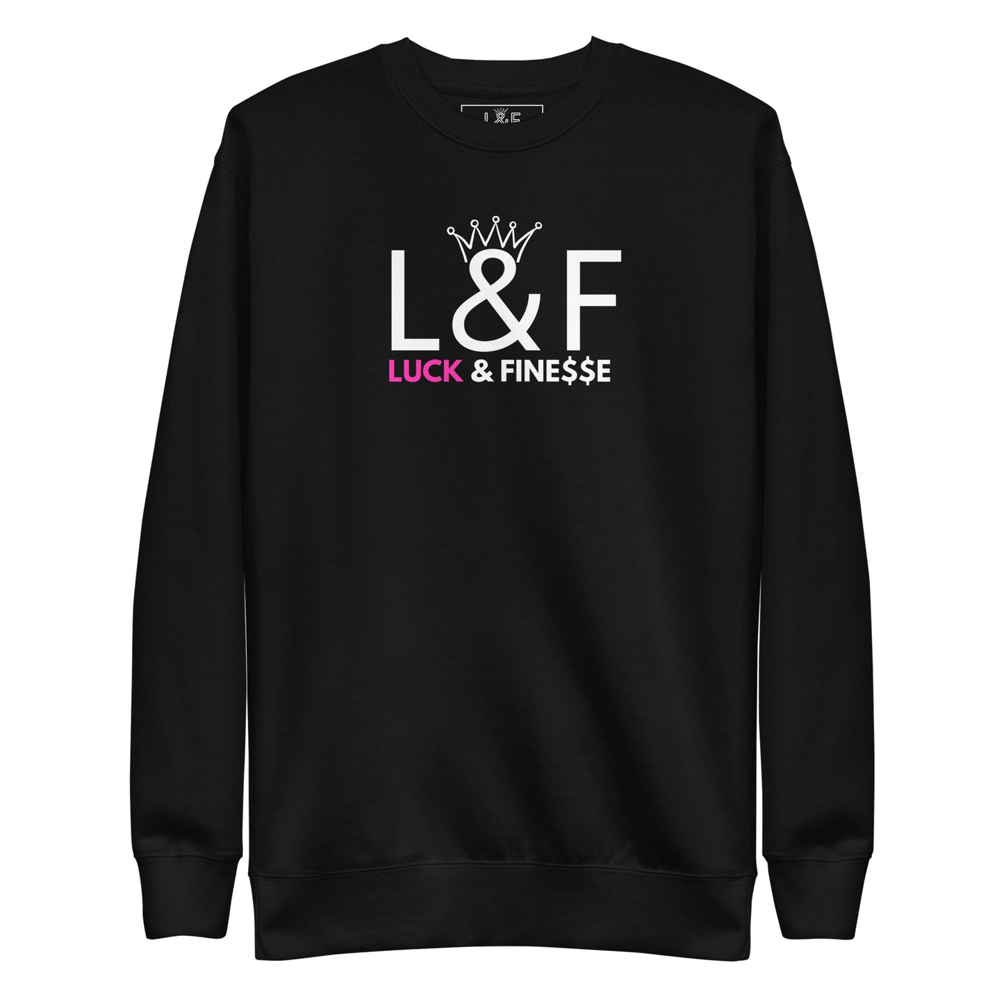 L&F Women's "Pink Logo" Unisex Premium Sweatshirt