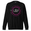 L&F Women's "Circle Logo" Unisex Premium Sweatshirt