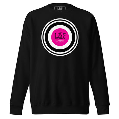 L&F Women's "Circle Logo" Unisex Premium Sweatshirt