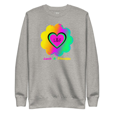 L&F Women's "Cool Heart" Unisex Premium Sweatshirt