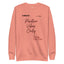 L&F Women's "Positive Vibes Only" Unisex Premium Sweatshirt