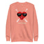 L&F Women's "Flirty Heart" Unisex Premium Sweatshirt