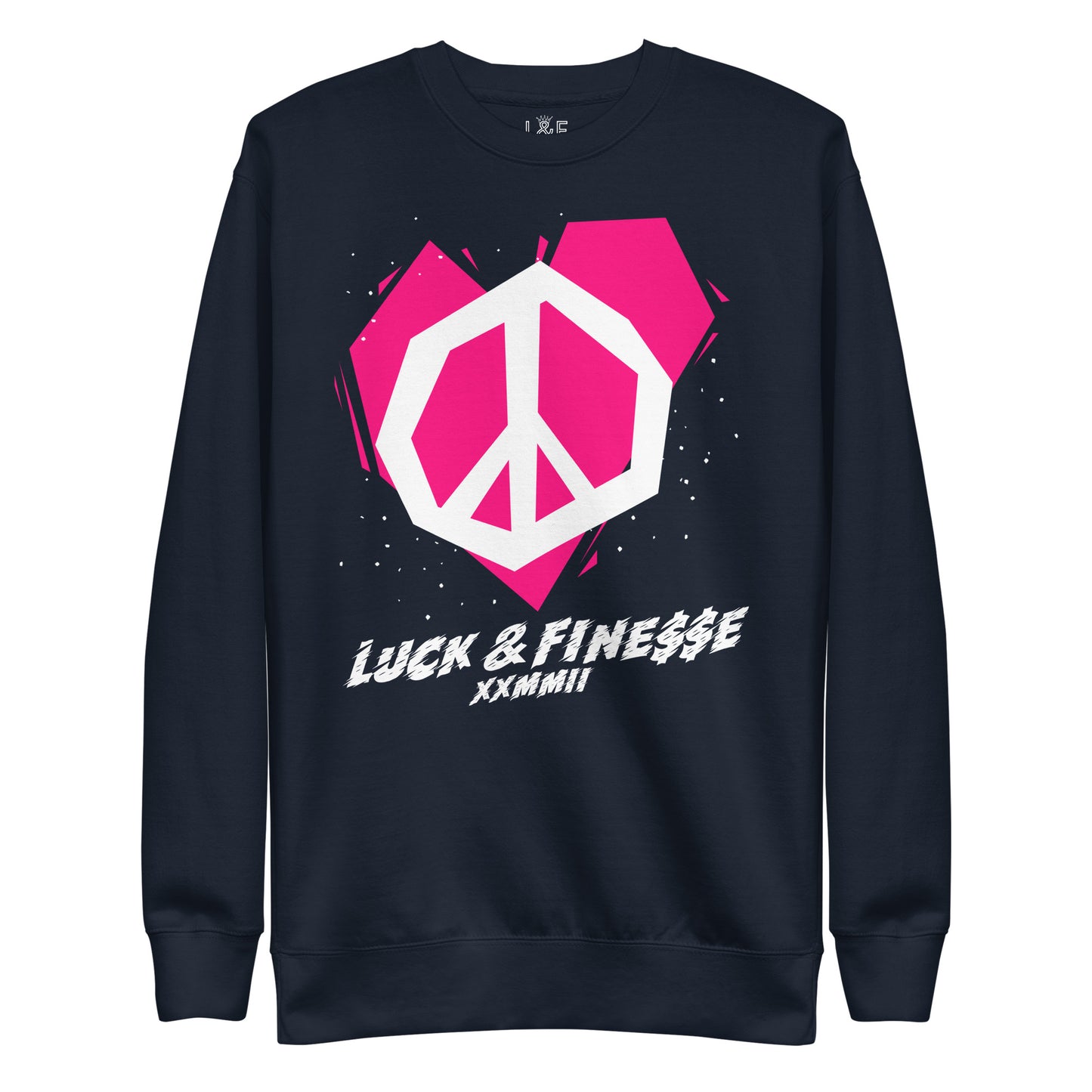 L&F Women's "Peace & Love" Unisex Premium Sweatshirt