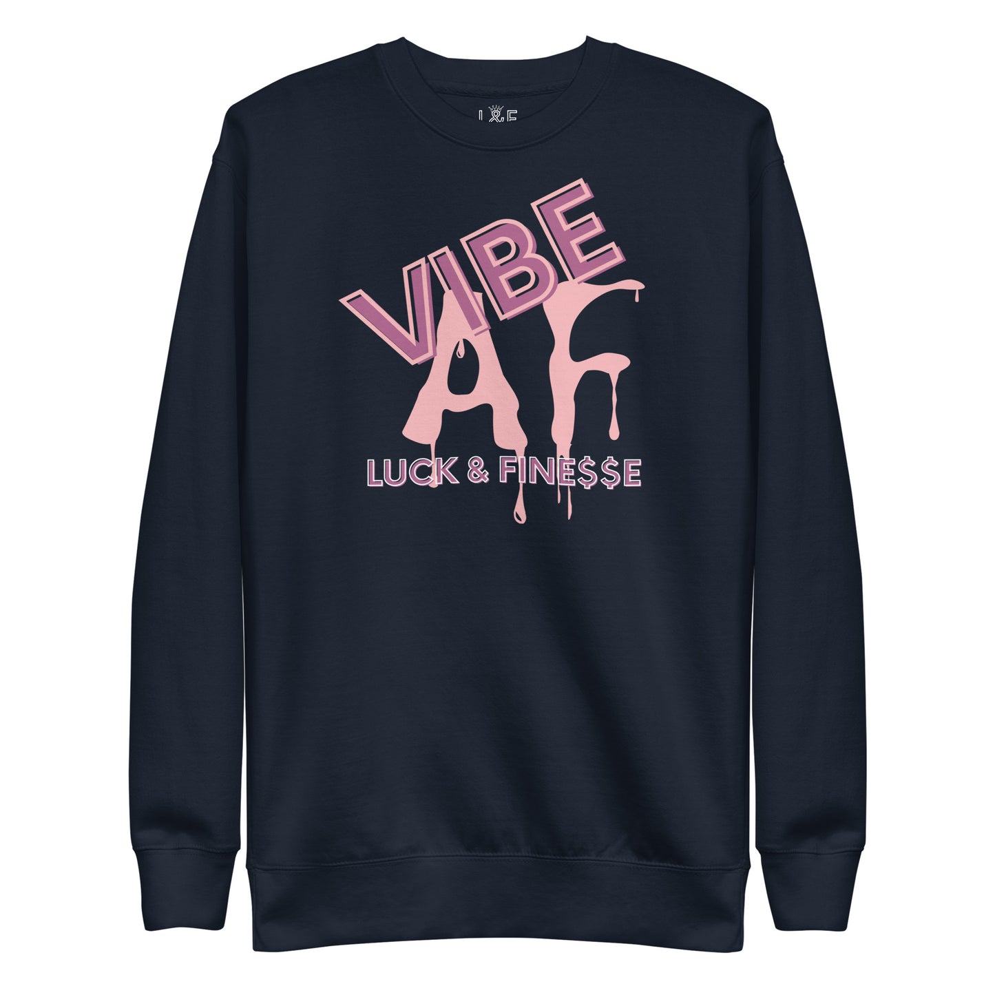 L&F Women's "Vibe AF" Unisex Premium Sweatshirt