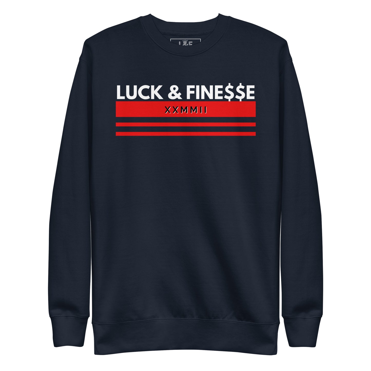 L&F Men's "Red Block" Premium Sweatshirt