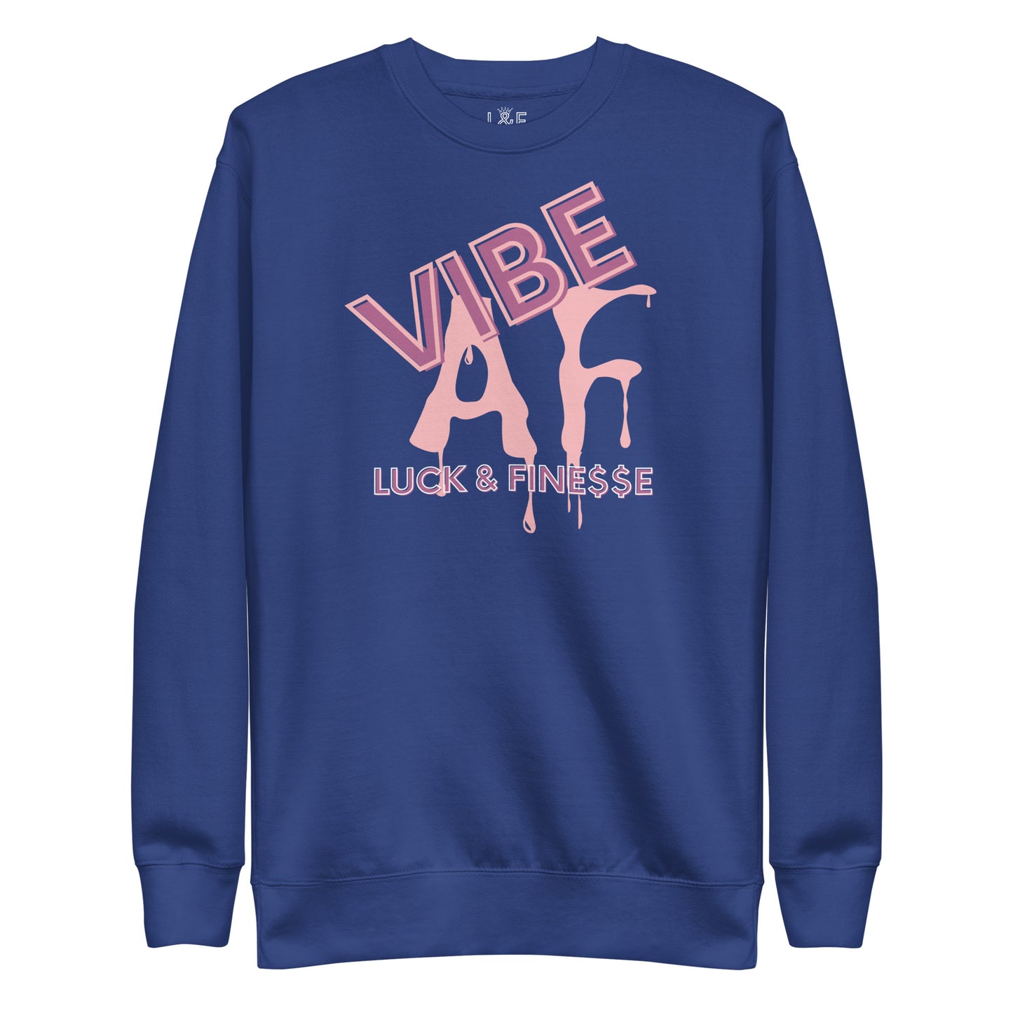 L&F Women's "Vibe AF" Unisex Premium Sweatshirt