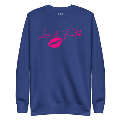 L&F Women's "Kiss" Unisex Premium Sweatshirt