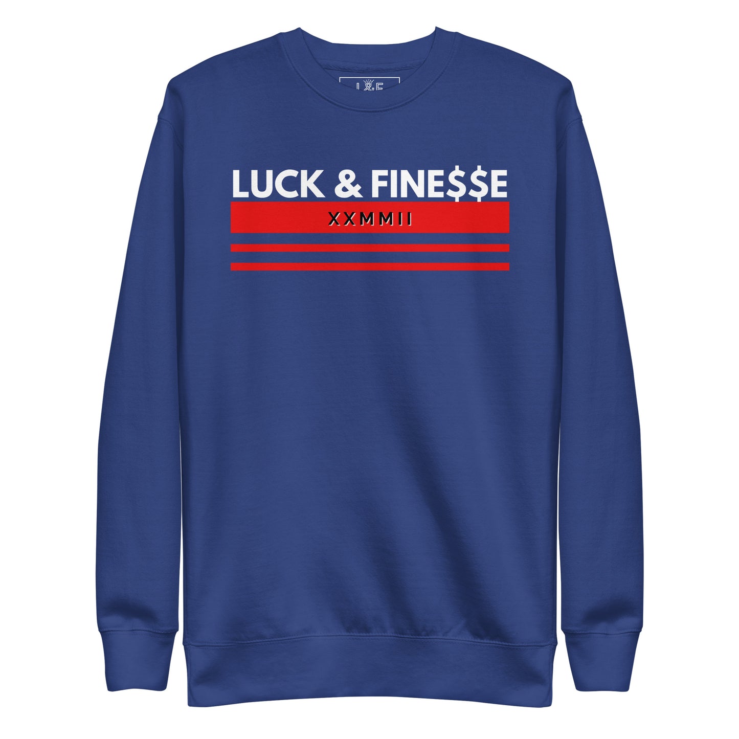 L&F Men's "Red Block" Premium Sweatshirt