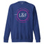 L&F Women's "Circle Logo" Unisex Premium Sweatshirt