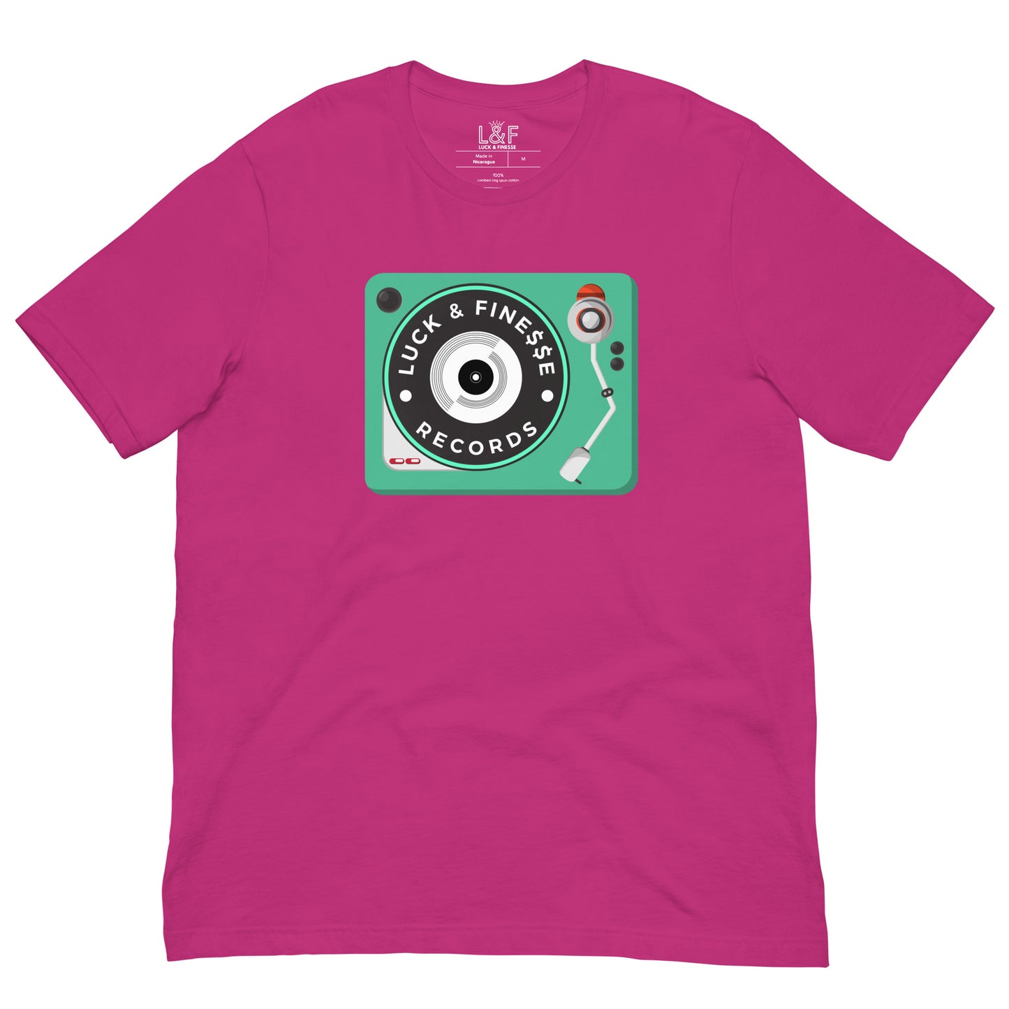 L&F Men's "Record Player" T-shirt