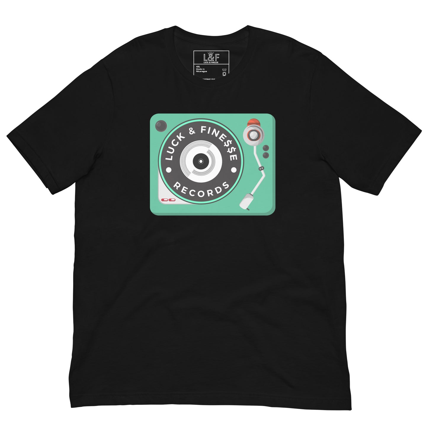 XL&F "L&F Record Player" T-shirt