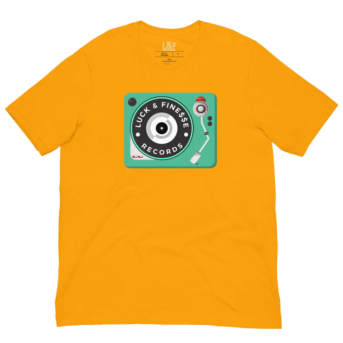 L&F Men's "Record Player" T-shirt