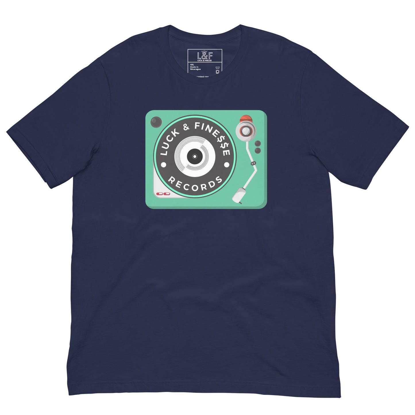 XL&F "L&F Record Player" T-shirt