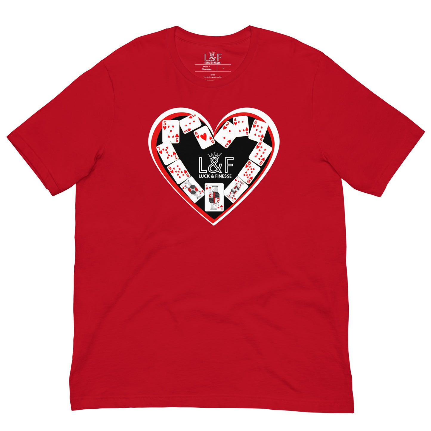 L&F Men's "Heart Suit" T-shirt