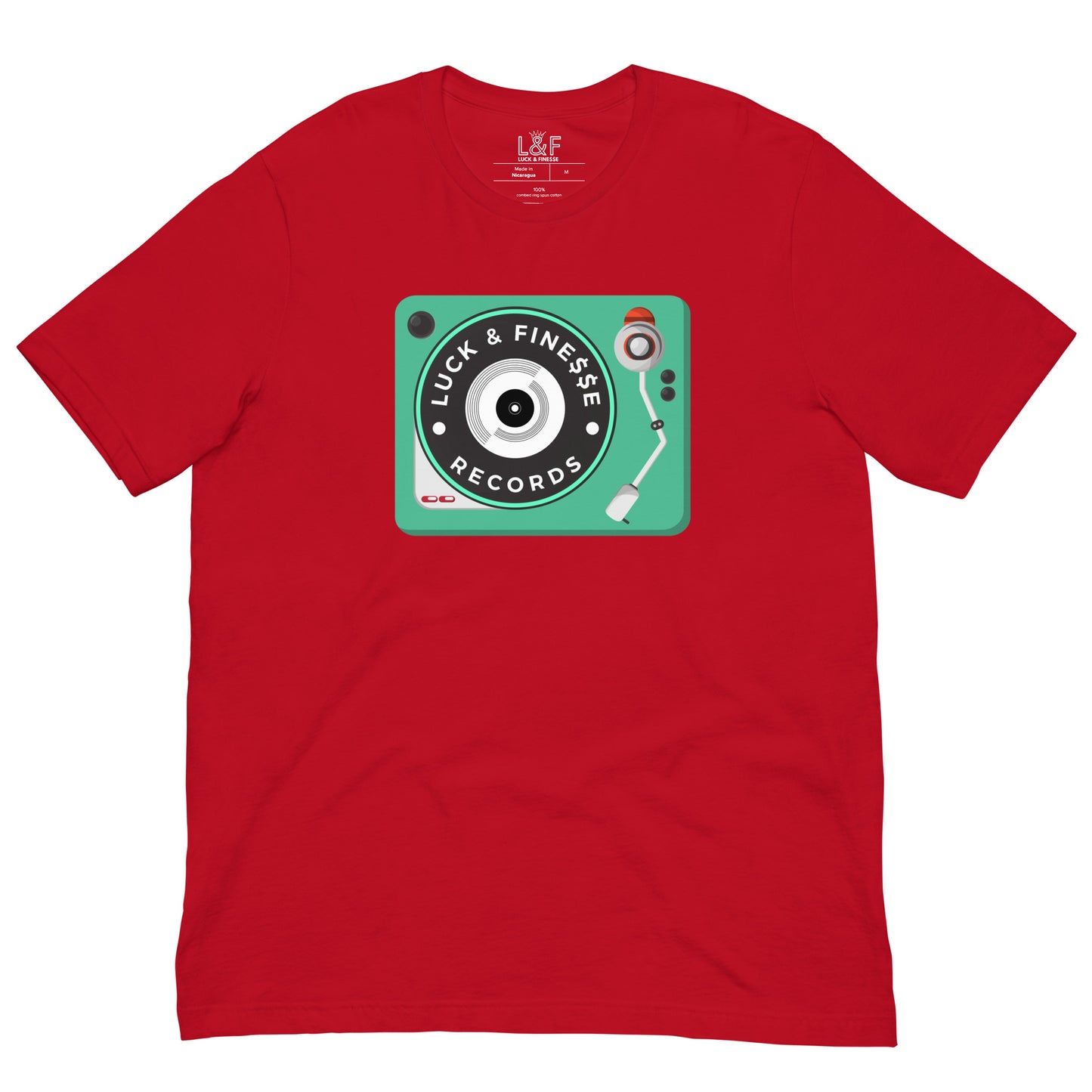 L&F Men's "Record Player" T-shirt