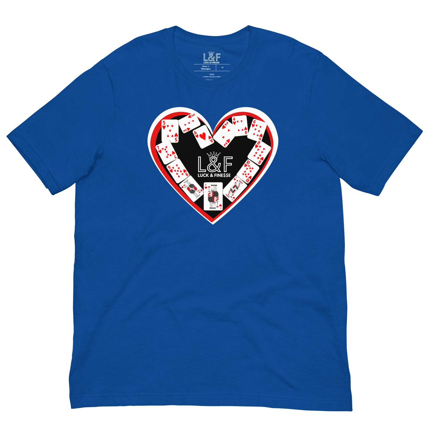 L&F Men's "Heart Suit" T-shirt