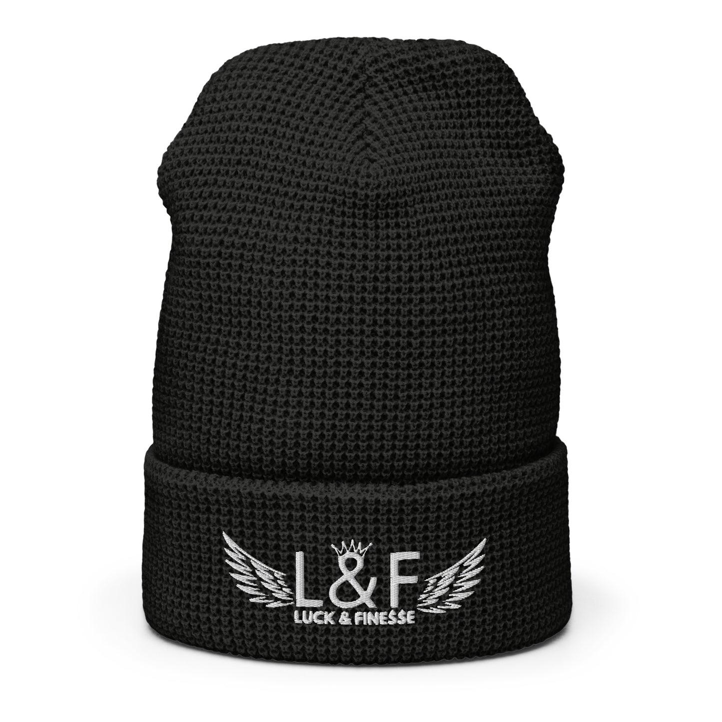 L&F "Winged Logo" Waffle Skully/Beanie