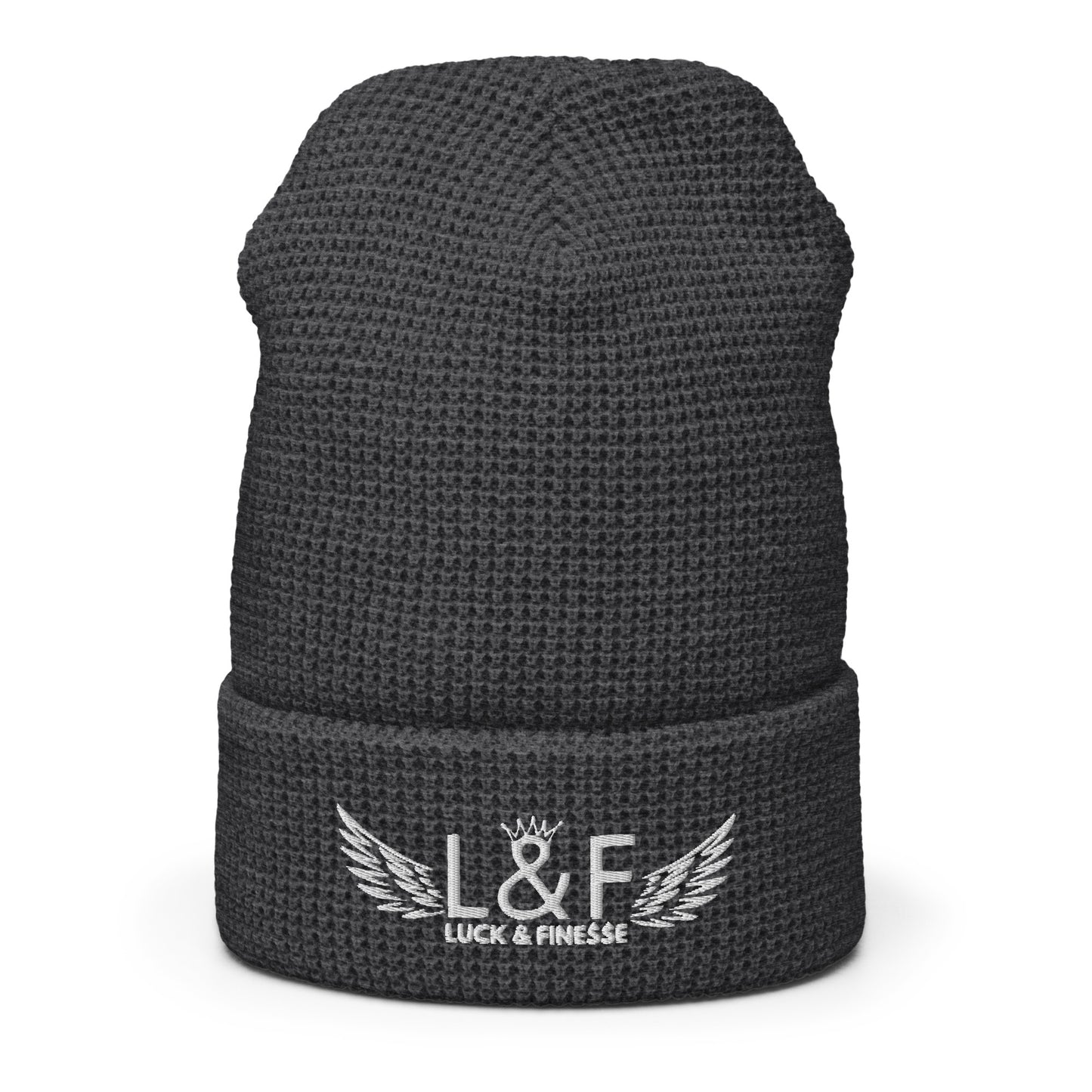 L&F "Winged Logo" Waffle Skully/Beanie