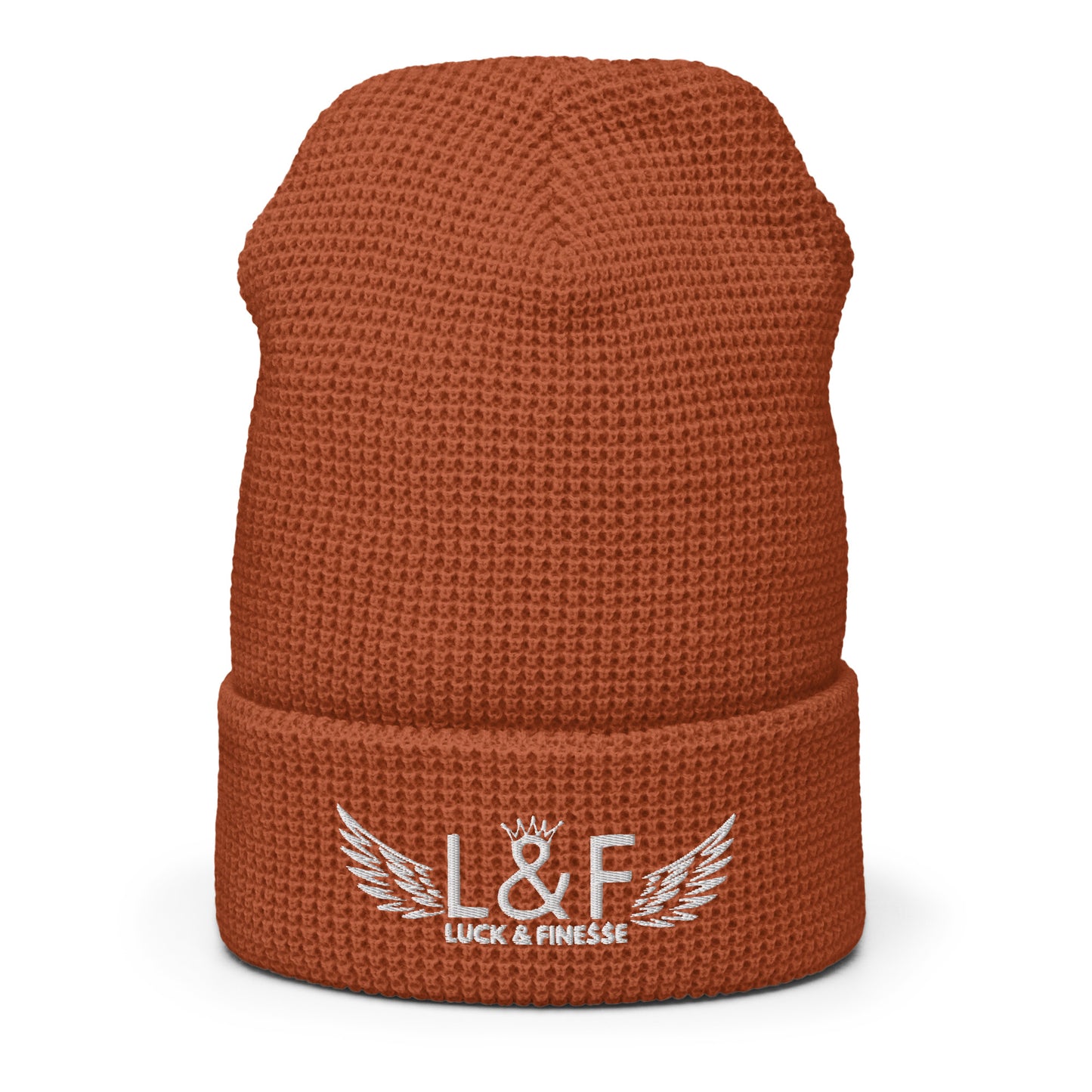 L&F "Winged Logo" Waffle Skully/Beanie