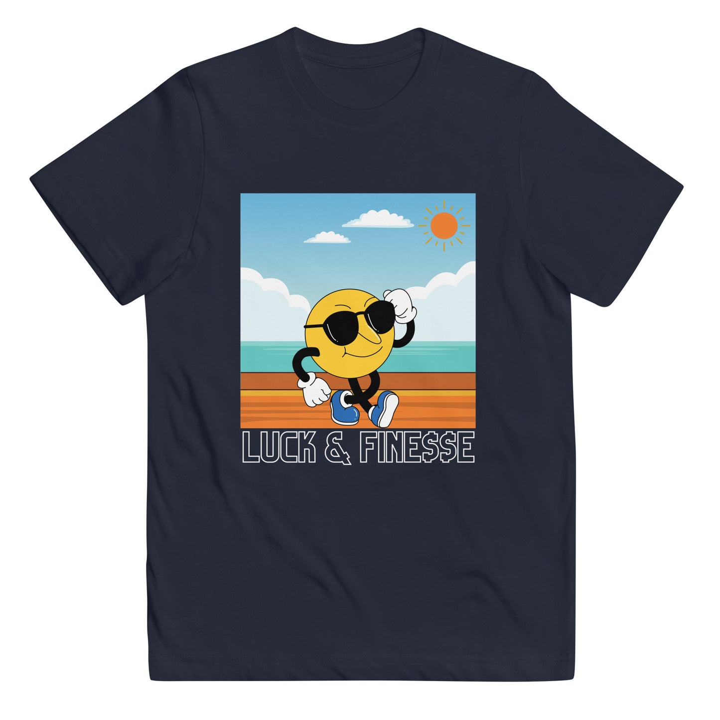 L&F Kids "Cartoon Beach" T-Shirt