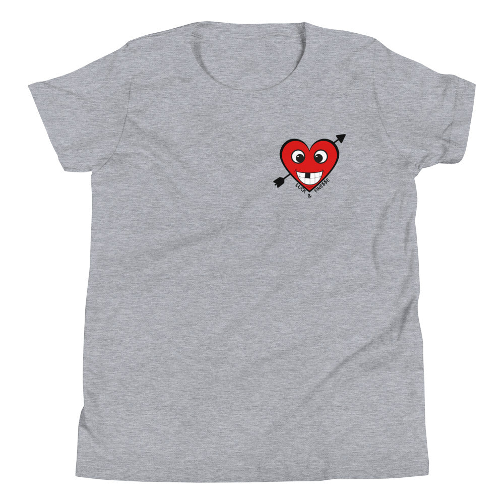 L&F Kids "Crazy Heart" Short Sleeve T-Shirt