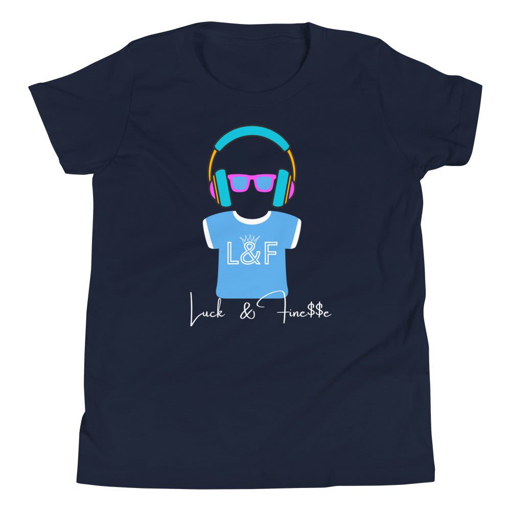 L&F Kids "Headphones" Short Sleeve T-Shirt